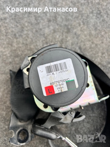 607707000C. Предпазен колан заден ляв за Фиат Гранде пунто. 735364858, снимка 2 - Части - 52150090