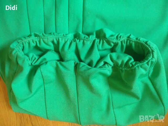 Къса зелена рокля , снимка 3 - Рокли - 45853355