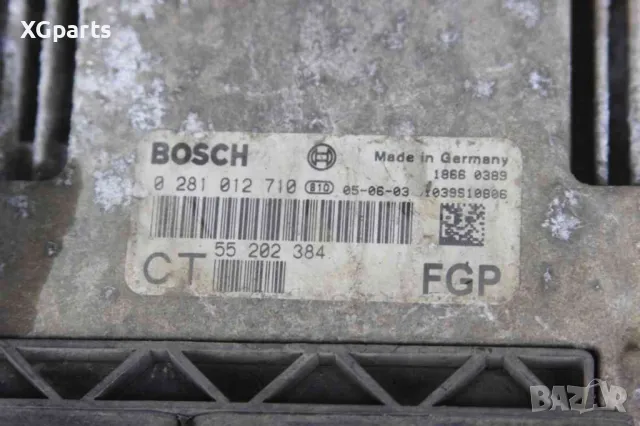 Компютър двигател за Opel Zafira B 1.9CDTI 150 к.с. (2005-2008) 0281012710, снимка 2 - Части - 49790263