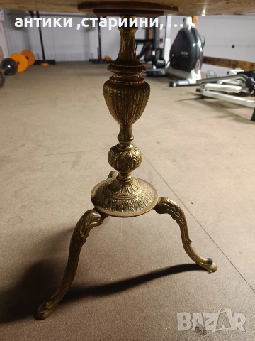 старинна бронзова маса!, снимка 6 - Антикварни и старинни предмети - 52709912