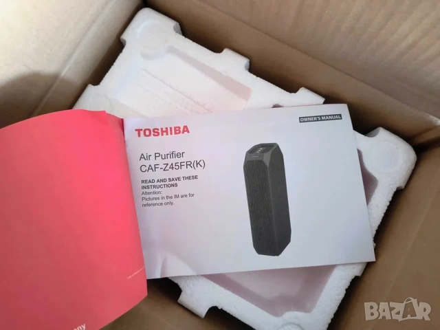 Въздухопречиствател Toshiba HEPA,32dB,UV, 228m³, снимка 8 - Овлажнители и пречистватели за въздух - 53998849