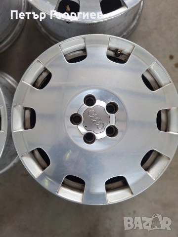  ОРИГИНАЛНИ АЛУМИНИЕВИ ДЖАНТИ  АУДИ  -5x112x57-17цола, снимка 3 - Гуми и джанти - 52972309