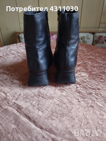 Дамски ботуши естествена кожа FACE 40 номер, снимка 4 - Дамски боти - 53427683