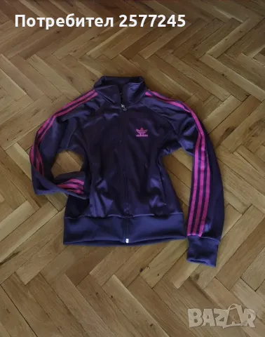 Оригинални дамски горнищата Adidas размер M-L , снимка 4 - Спортни екипи - 46957373