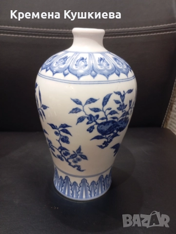 Порцеланова маркирана колекционерска ваза, снимка 10 - Антикварни и старинни предмети - 52446888