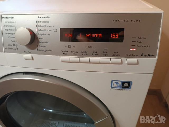 Сушилня AEG Protex 8 кг, снимка 5 - Сушилни - 54233866