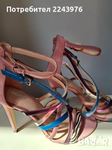 Сандали на висок ток Аldo, снимка 2 - Сандали - 50122594