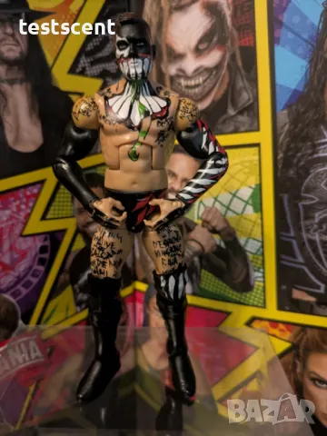 Екшън фигура WWE Finn Balor Фин Балор Demon King figure wrestling играчка NXT Elite mattel Black, снимка 15 - Колекции - 49511969