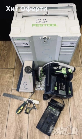 Акумулаторен ръчен циркуляр FESTOOL TSC 55 REB, снимка 3 - Циркуляри - 53310894