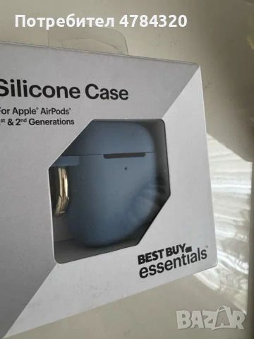 Силиконов калъф за AirPods Apple 1 и 2