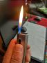 SILVERMATCH CIRCLITE Japan Запалка с Батерия, снимка 1 - Антикварни и старинни предмети - 45617850