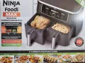 Фритюрник с горещ въздух Ninja AF400EU, 2470W, 9.5 л, 6 програми, Черен Air Fryer, снимка 3