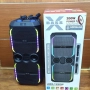 -50лв🔊 Xbass 200W 6000mah Професионална караоке тонколона ABS-12202 – 12”×2, Bluetooth, 2 микрофонa, снимка 4