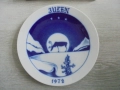 № 8317  Антикварна порцеланова чиния Hackefors “Julen” 1972 г.   , снимка 2