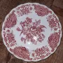 Намалена цена 150.00лв Сервиз чай/кафе RidgwayStaffordshire England WINDSOR PINK Red Floral Birds , снимка 8