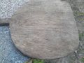 Автентична дървена дъска,лопата за месене на хляб, кръг с дръжка, снимка 8