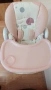 Детско столче за хранене YUMMY розово/бяло - Kinderkraft, снимка 3
