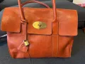 Дизайнерска голяма чанта Mulberry от естествена кожа. Като нова, снимка 1