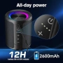 Нов високоговорител Портативна Bluetooth колонка 20W водоустойчива LED, снимка 5