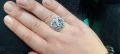 Сребърен пръстен "Дървото на живота ", снимка 1 - Пръстени - 45992582