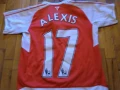 Арсенал маркова футболна тениска №17 Алексис размер Л юноши 152см , снимка 8