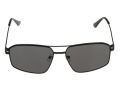 Мъжки слънчеви очила черна метална рамка тъмни стъкла, снимка 2