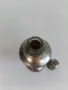 Vintage , калаено шише за парфюми с печат ( pewter weighted , калаено тегло ) , снимка 6