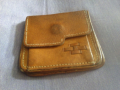 Малко портфейлче за пари и стотинки естествена кожа 95х85мм, снимка 1