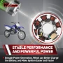 WOOSTAR 7-бобинен 8-жилен магнитен статор за TT-R125E 2003-2008 TT-R125L 2014-2017 TT-R125lE, снимка 4