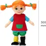 Мека кукла Pippi - Пипи Дългото Чорапче 30 cm Парцалена кукла, снимка 2