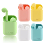 Безжични слушалки i12 TWS с цветен дизайн, снимка 3