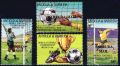 Барбуда 1986 - футбол MNH, снимка 1 - Филателия - 45819456