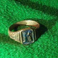 Уникален стар пръстен сачан - 73391, снимка 8 - Пръстени - 29003899