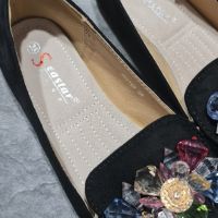 Дамски обувки мокасини с кристали, снимка 5 - Дамски ежедневни обувки - 45387410