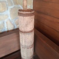 Стара дървена буталка за масло., снимка 10 - Антикварни и старинни предмети - 45680895