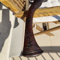 Автентична османска пушка 18 век, снимка 12 - Антикварни и старинни предмети - 45647550