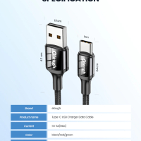 Висококачественни USB кабели, за зареждане и пренос на данни, снимка 15 - USB кабели - 42572830