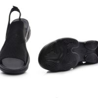 Текстилни ластични дамски сандали , снимка 3 - Сандали - 46053795