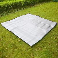 Постелка за къмпинг с двойно алуминиево покритие 150 см x 200 см, снимка 4 - Палатки - 45573326