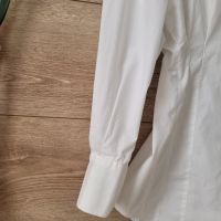 Бяла вталена риза , снимка 3 - Ризи - 45626176