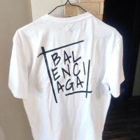 Balenciaga тениски в бяло,тениска , снимка 3 - Тениски - 45561505