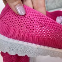 Дамски спортни обувки в розов цвят с камъни, снимка 9 - Дамски ежедневни обувки - 45900785