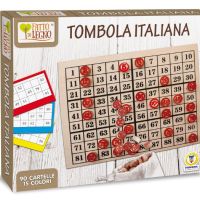 Настолна игра Томбола TEOREMA, италианска томбола от дърво, снимка 3 - Настолни игри - 45343952