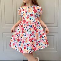 Шарена рокля за момиченца, снимка 1 - Детски рокли и поли - 45368910