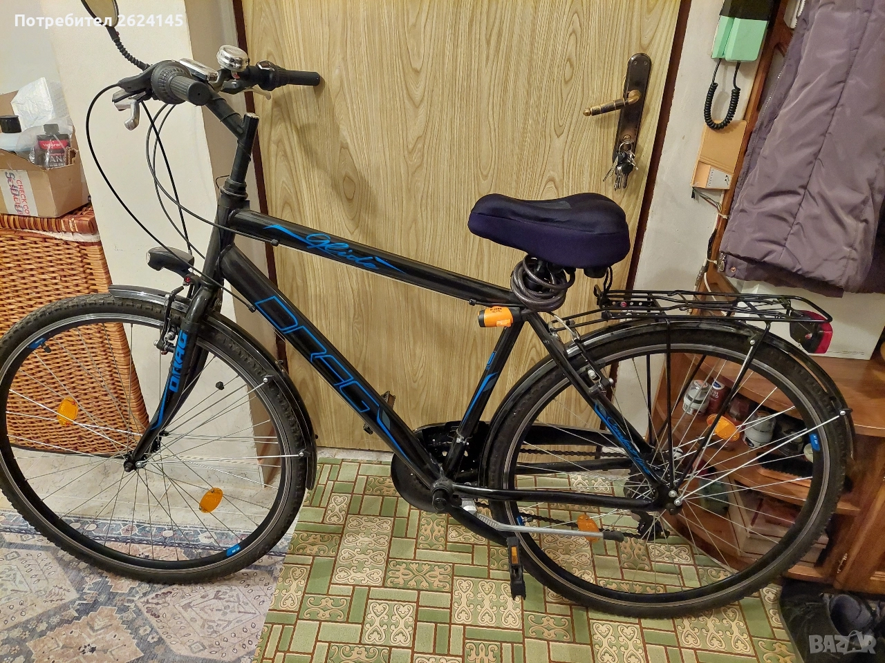 DRAG градски велосипед 28", снимка 1