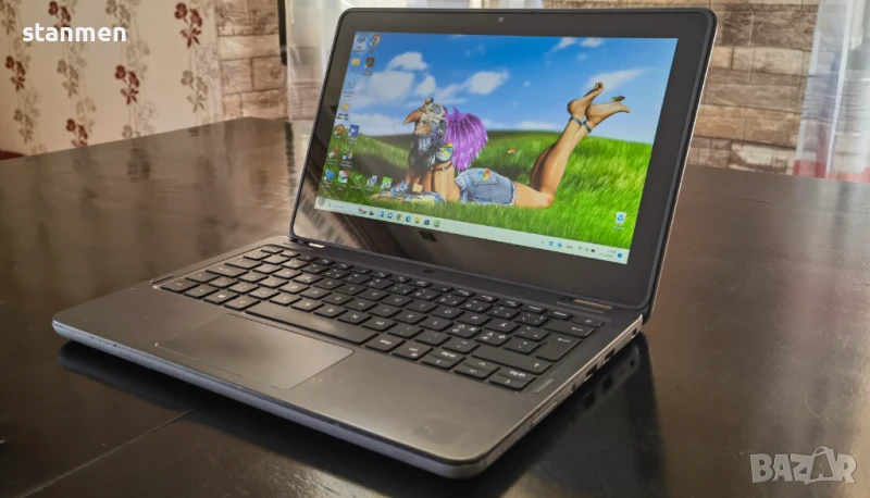 Продавам Гаранционен Touchscreen Dell Latitude 3120/IPS11.6сKам/4CoreUp3.3ghz/8gbDDR4/SSD128gb/НоваБ, снимка 1