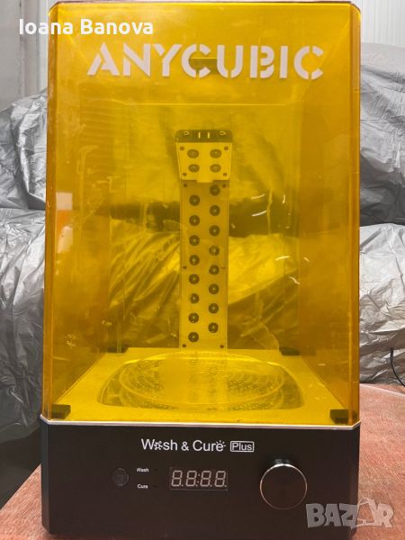 ANYCUBIC Wash & UV Cure Plus Машина 2 в 1 за 3D Фотополимерни модели, снимка 1