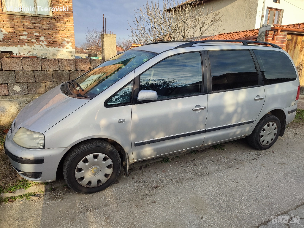 Volkswagen Sharan 2.0, 115кс, бензин/газ, снимка 1