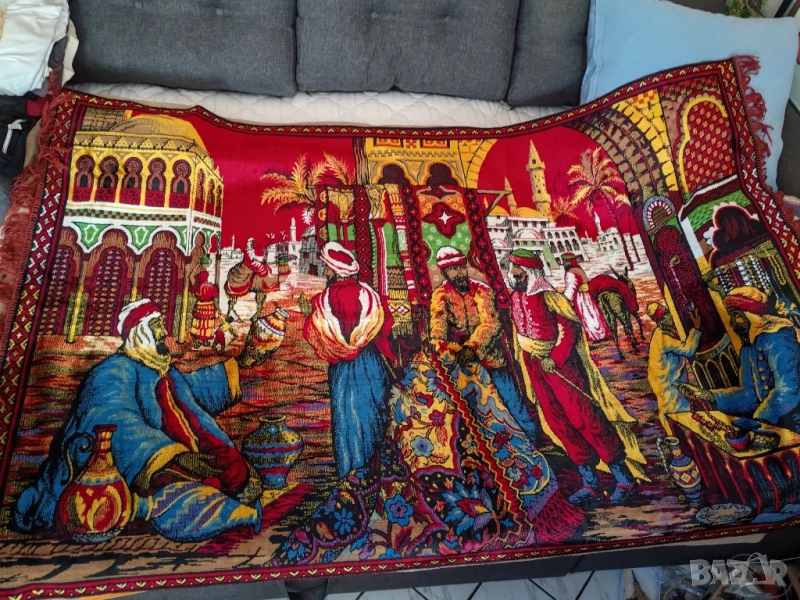 Килим, кавьор за стена, ориенталски мотив. , снимка 1