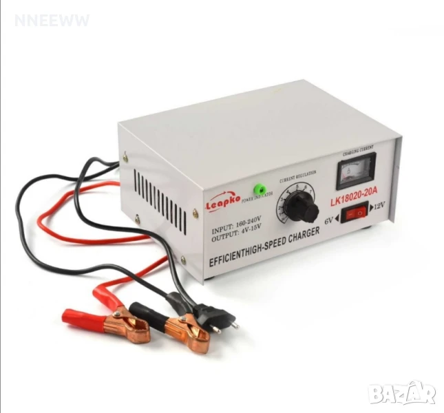 Зарядно за акумулатор 20А 6 / 12V , снимка 1